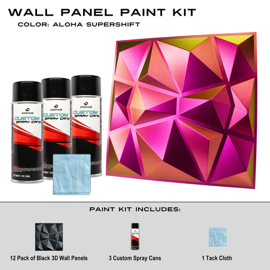 Aloha SuperShift Black Wall Panel Paint Kit