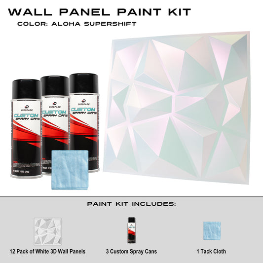 Aloha SuperShift White Wall Panel Paint Kit