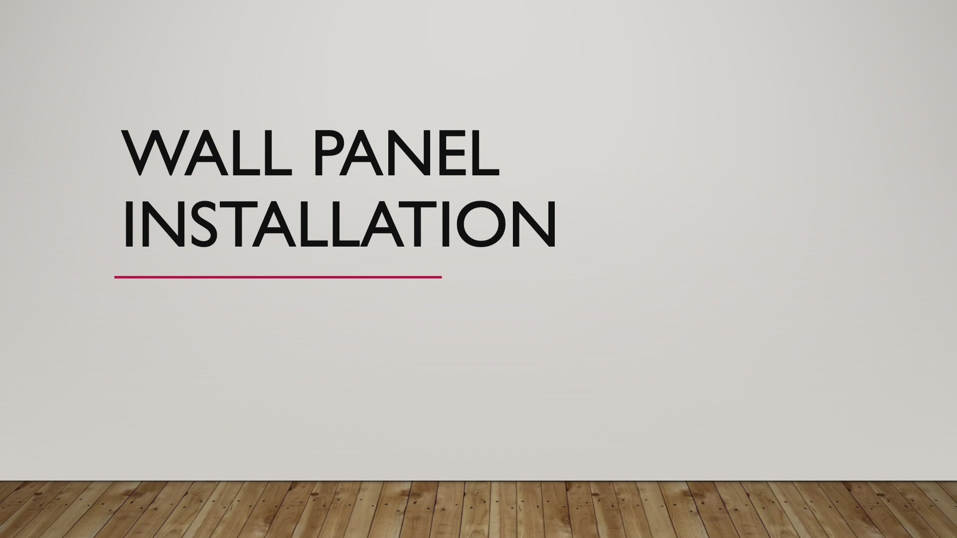 Load video: Wall Panel Installation Video for DIY Steps and Professional Installation Tips